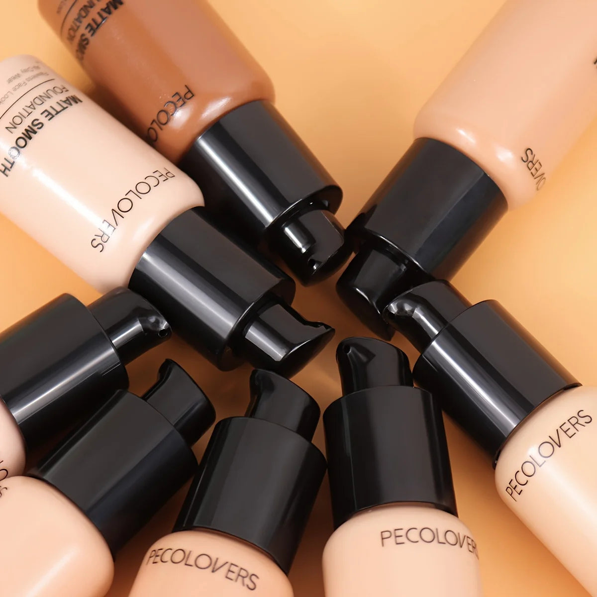 Matte Smooth Foundation Liquid -Multi-Tone Nature Effect, Enhanced Coverage with Use, Universal Skin Compatibility, All-Day Wear