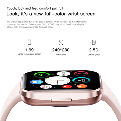 2025 Luxury Smart Watch Men Fitness Heart Rate Monitor Waterproof Sports Smartband Wrist Smartwatch for Women Android IOS Phones