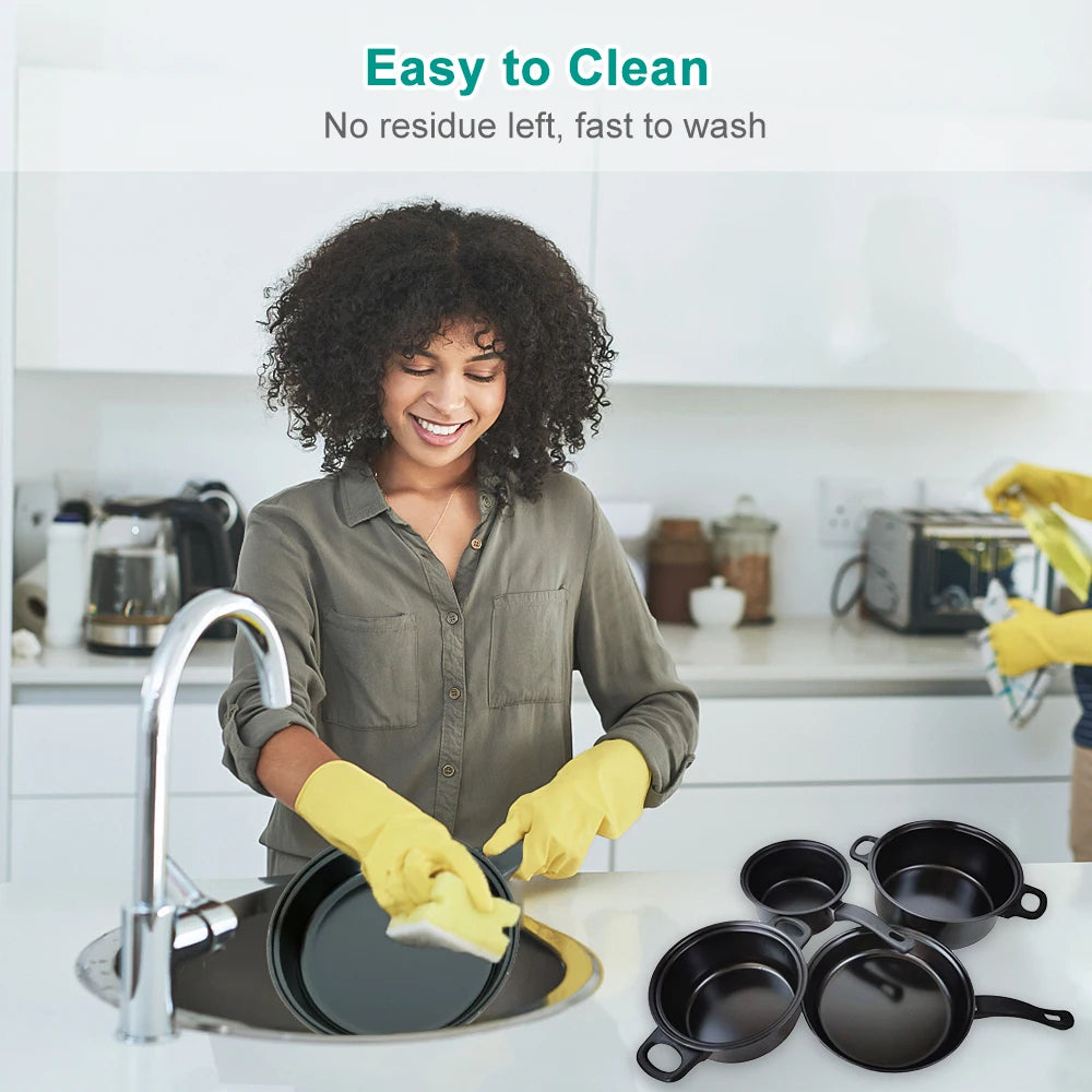 Non-Stick Pots And Pans Set 13-Piece Kitchen Utensil Set Kitchen Cookware Gifts for Friends and Family