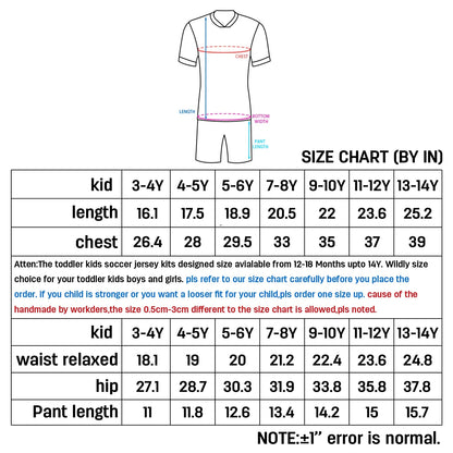 Ukraine Custom Kids Soccer Jersey Personalized Football Shirt with Name and Number Print Youth Team Training Sportswear 3-14Y